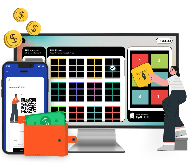 All-In-One Solution Illustration