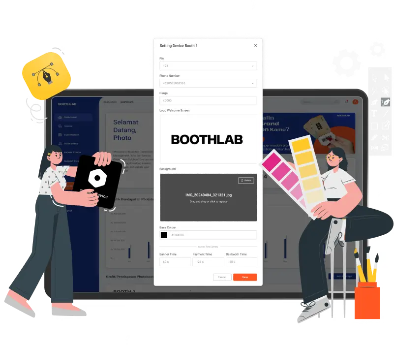 Custom Branding Illustration