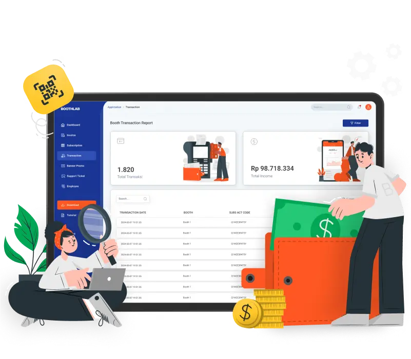 Boothlab System Illustration